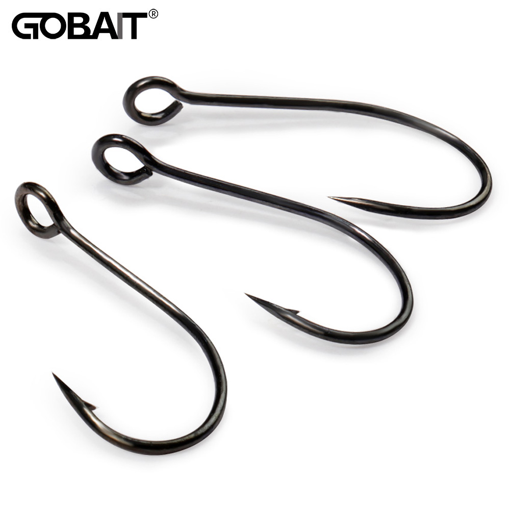 Fishing Hook Assortment - 20 قطعة خطافات واحدة بحلقة كبيرة