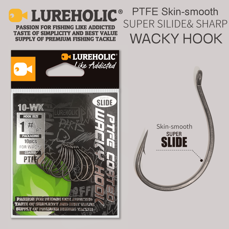 Fishing Hook Circle - LUREHOLIC PTFE سوبر الشريحة أحمق هوك