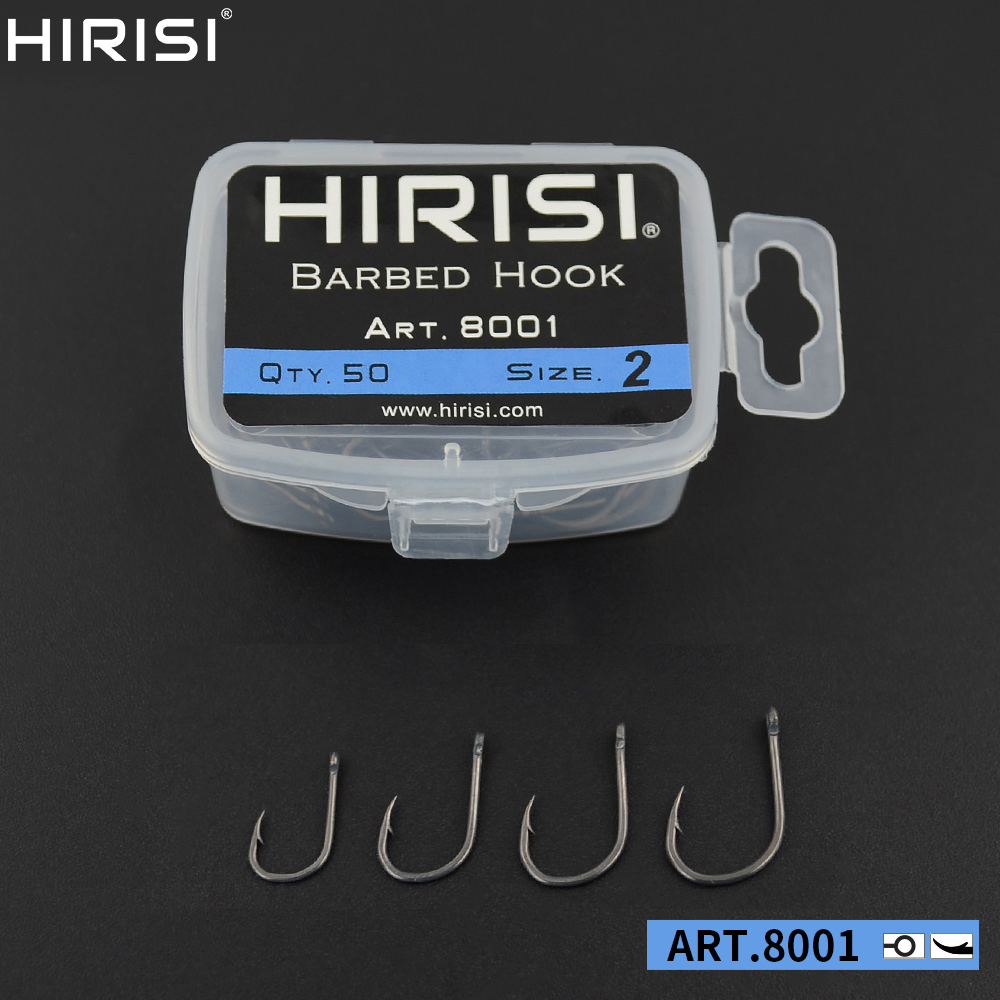 Fishing Hook Assortment - 100 قطعة خطافات شائكة من الفولاذ