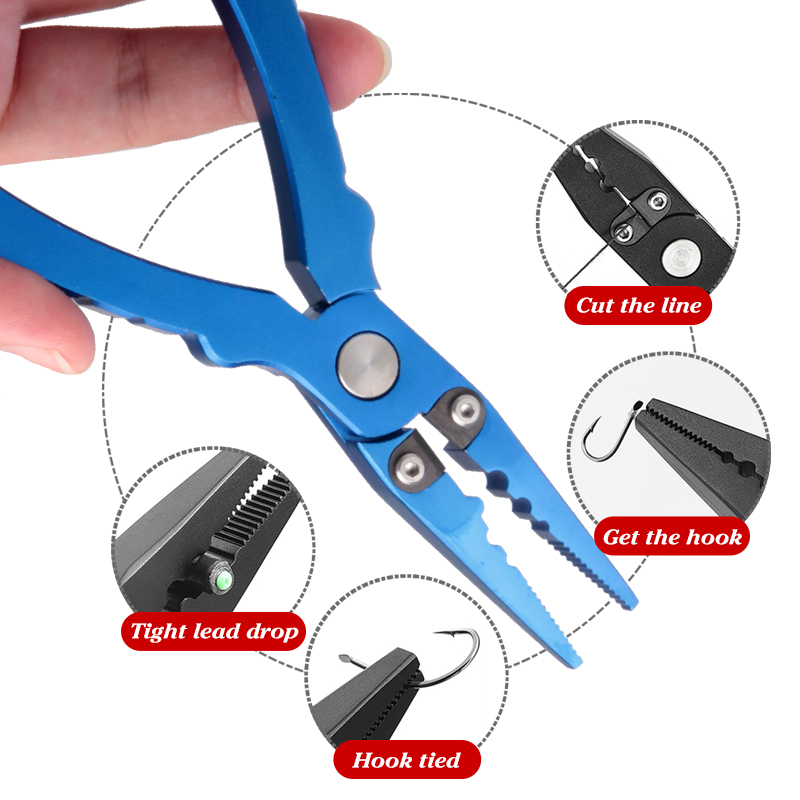 ملقط صيد خفيف للغاية من الألوم - مراجعة Fishing Hook Sharpener وسعره