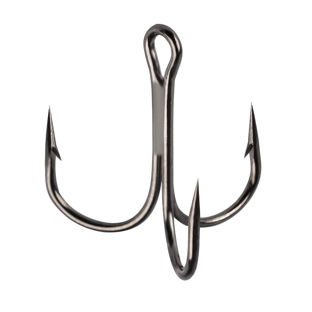 10 قطعة الصيد السنانير الثلاثي - مراجعة Fishing Hook Assortment وسعره