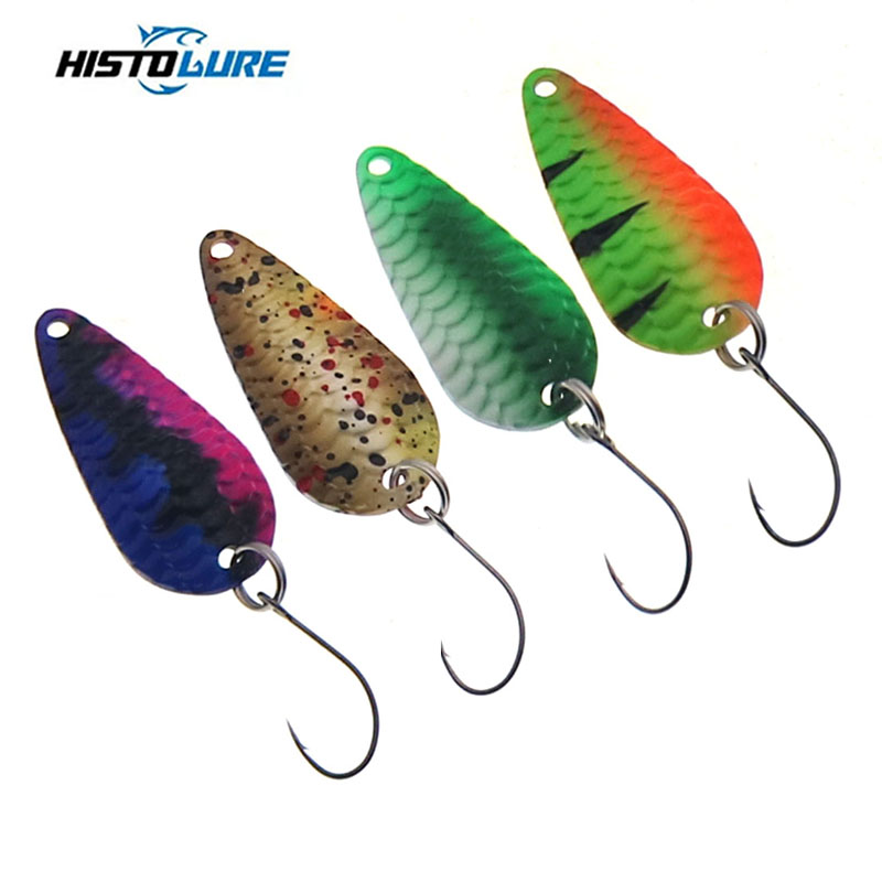 صيد سمك السلمون المرقط ملعقة و - مراجعة Fishing Hook Jig وسعره