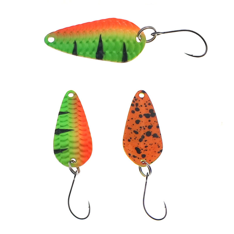 صيد سمك السلمون المرقط ملعقة و - مراجعة Fishing Hook Jig وسعره