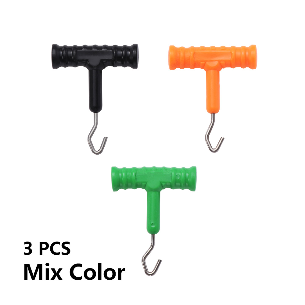 3 قطعة ABS قبضة + الفولاذ المق - مراجعة Fishing Hook Stainless Steel وسعره