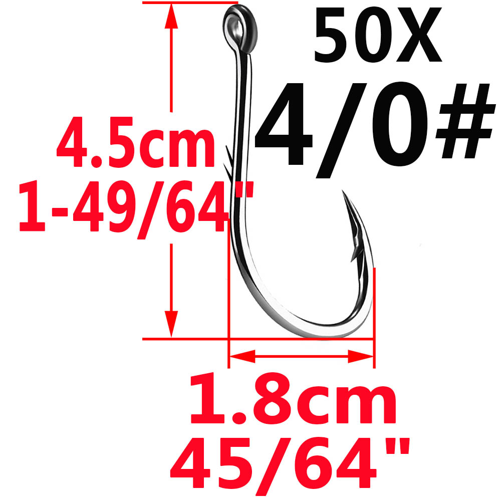 50 قطعة Iseama دائرة الكارب ال - مراجعة Fishing Hook Assortment وسعره