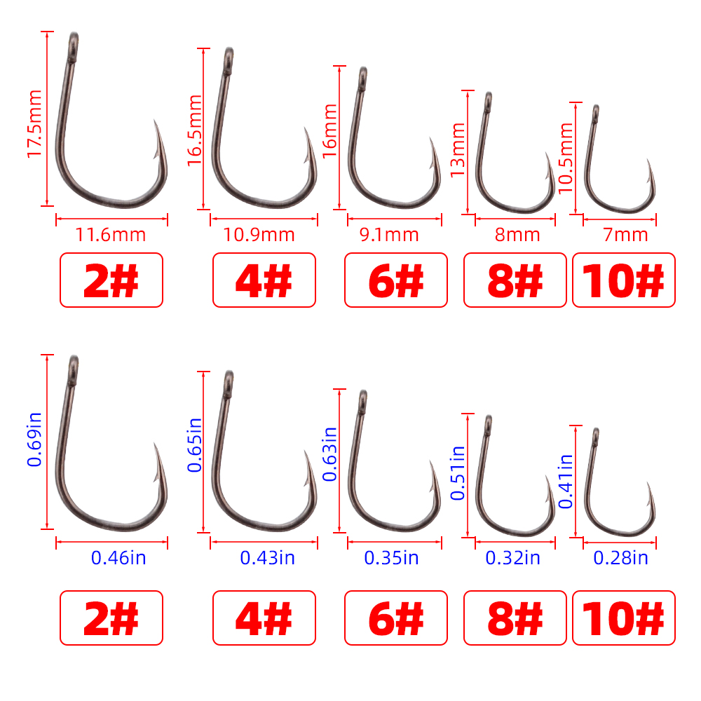 100 قطعة خطافات شائكة من الفول - مراجعة Fishing Hook Assortment وسعره