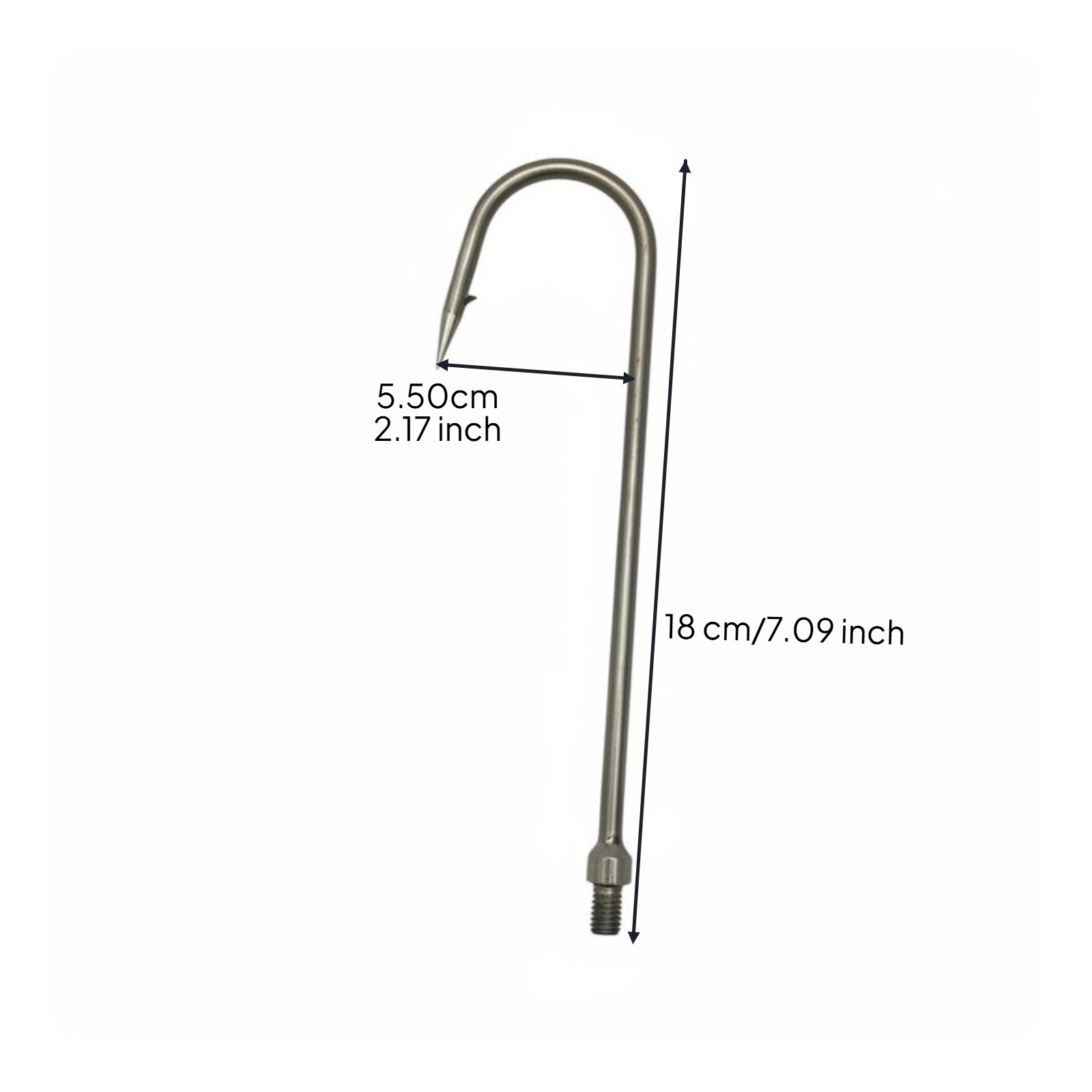 خطاف صيد من الفولاذ المقاوم لل - مراجعة Fishing Hook Stainless Steel وسعره