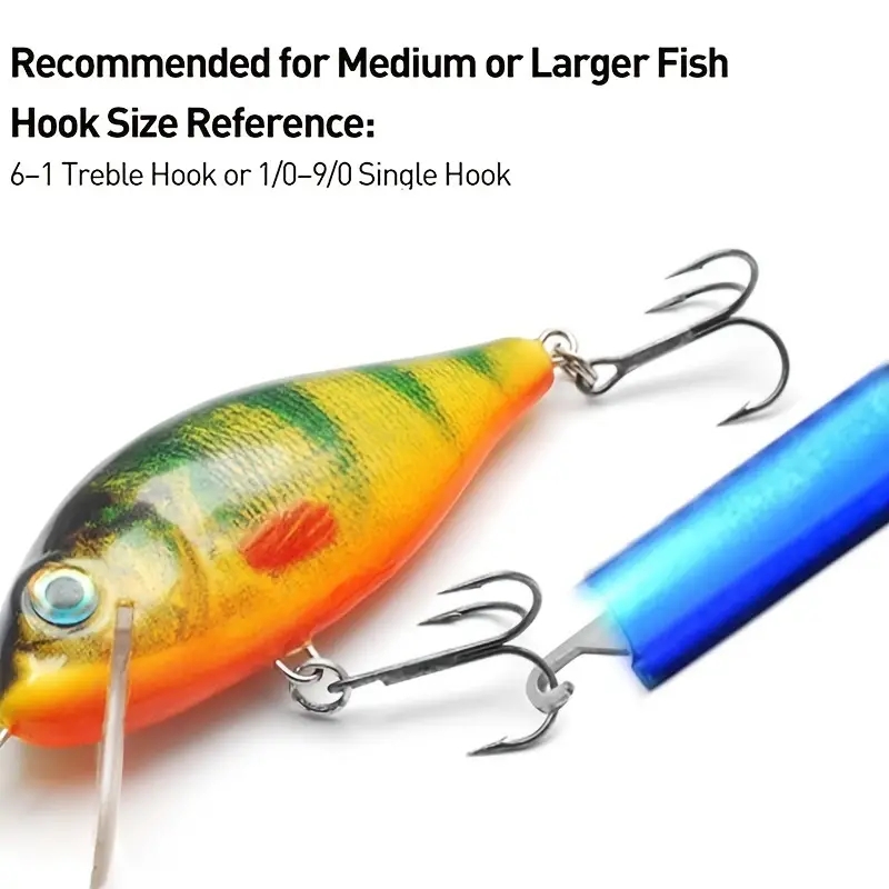 1 قطعة المحمولة الألومنيوم T-ه - مراجعة Fishing Hook Sharpener وسعره