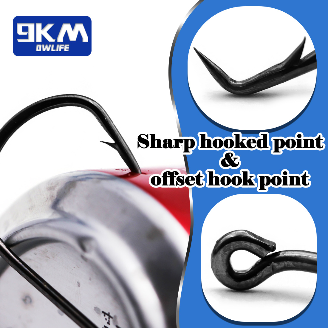 9 كجم دائرة الصيد السنانير 25  - مراجعة Fishing Hook Assortment وسعره