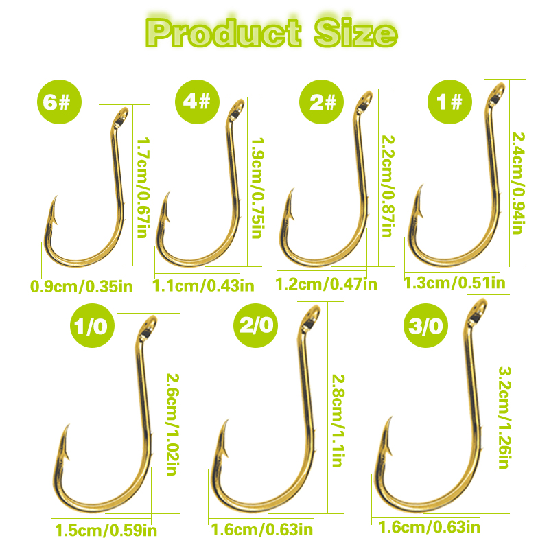 50 قطعة من خطافات الأخطبوط لصي - مراجعة Fishing Hook Assortment وسعره